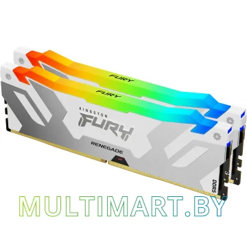 Оперативная память Kingston FURY Renegade RGB 2x16GB DDR5 PC5-60800 (KF576C38RWAK2-32)